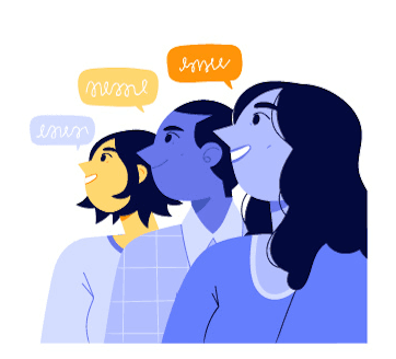 パートナーとして寄り添うコミュニケーションのイメージ